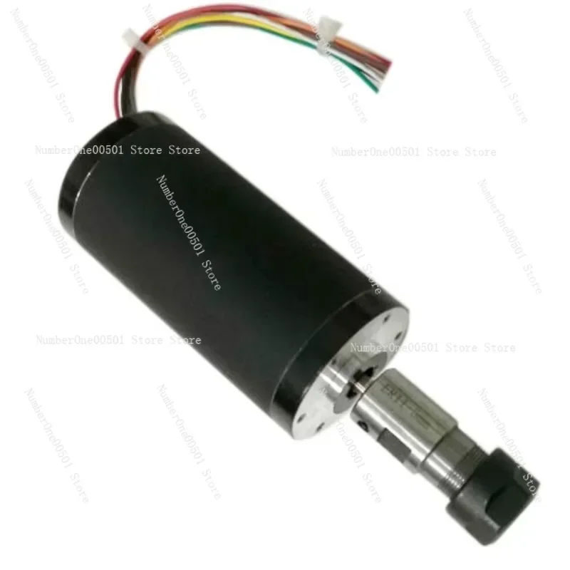 

250W Hall brushless motor spindle ER11 DC grinding drilling high speed air cooling engraving Buddha bead hand drill speed