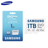 SAMSUNG EVO Plus micro SD Card with SD Adapter speed up to 160MB/s 64GB 128GB 256GB 512GB 1TB Card  A1 V10 UHS-I For Camera