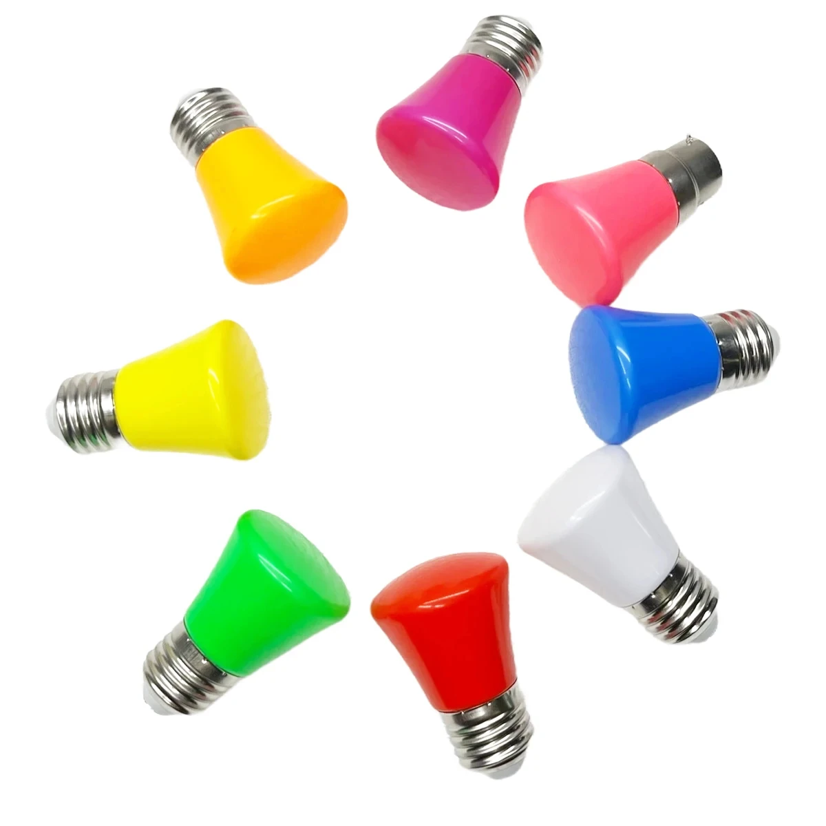 Colorful LED Light Bulbs E27 LED Globe Lamp 360 Degree Lighting Atmosphere Light For Home Party Decor