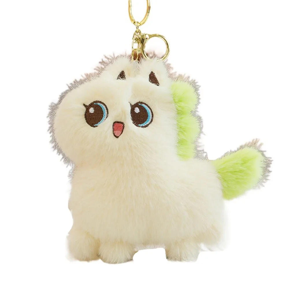 พวงกุญแจตุ๊กตาโพนี่นุ่มฟู กดแล้วมีเสียง ตุ๊กตาม้าขนนุ่มสบาย ทำจากใยฝ้าย PP ตุ๊กตาม้าพวงกุญแจ ปีมะโรง