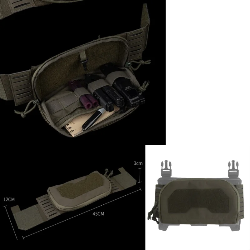 

K-Series Outdoor Mag Organizer | All-Caliber Compatible Design Triple Magazine Carrier | For Shooting Sports Equipment