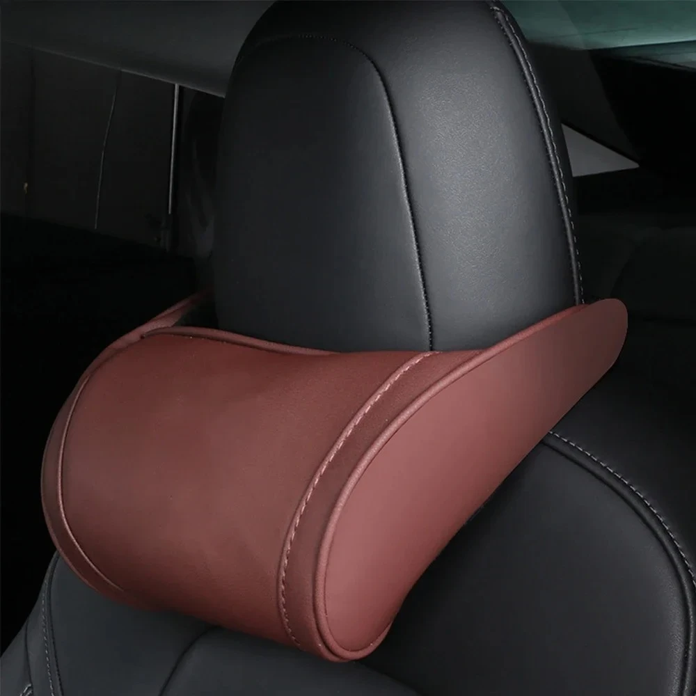 Universal Auto Neck Pillow Slow Rebound Memory Foam Headrest Cushion Soft Breathable Uses For Sedan SUV Daily Commute
