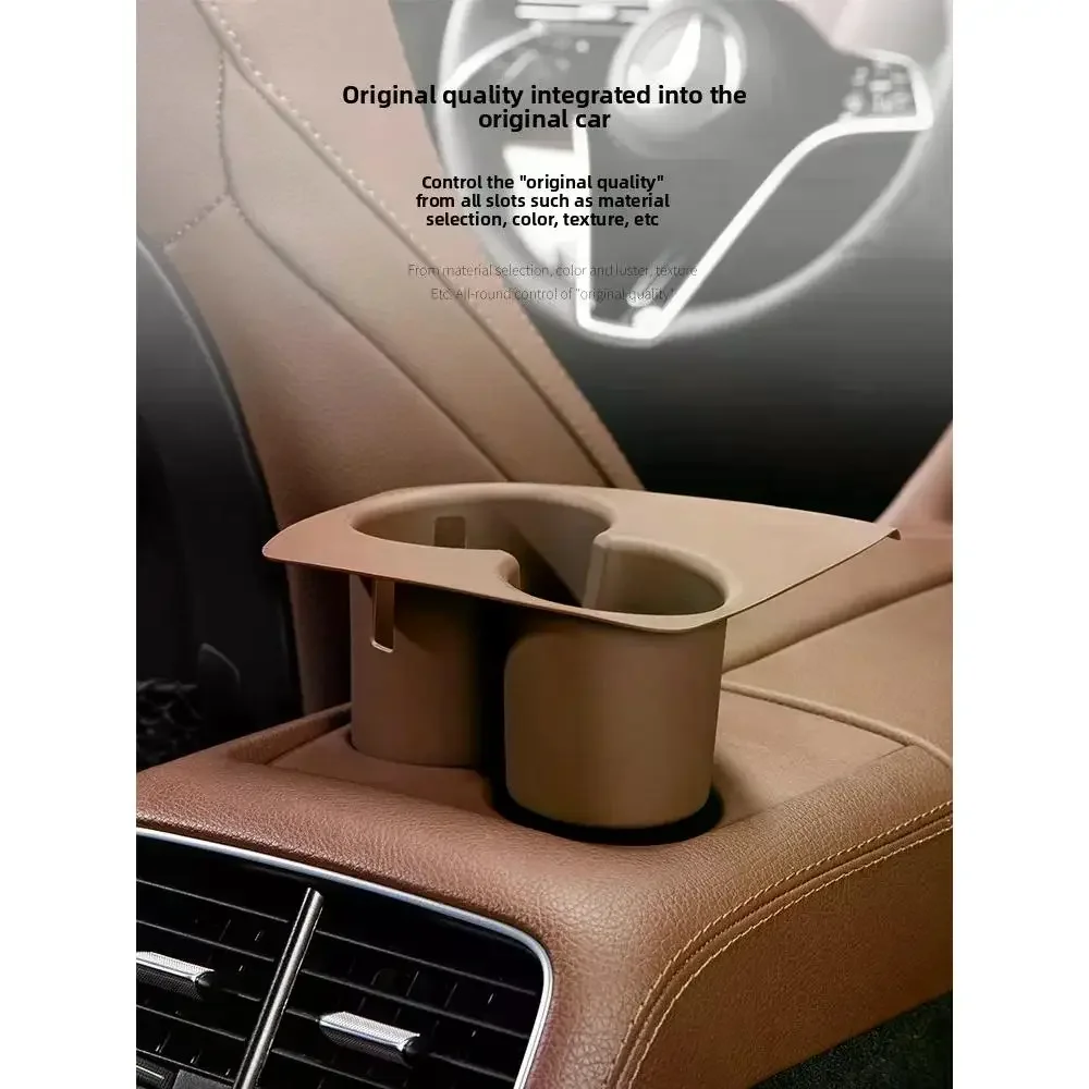 Rear drain cup holder for Mercedes 20-2025GLE W167 350 v167 coupe cover supplies gls x167 450 500e 350d 53 amg trim  accessories