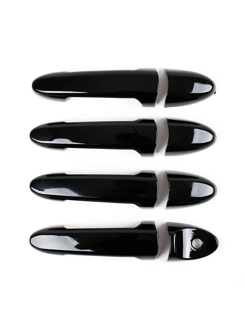 Door Handle Cover Carbon Fiber Chrome For Ford Escape MK1 MK2 2001-2012 2002 2003 Sticker Anti-scratch Trim Set Car Accessories