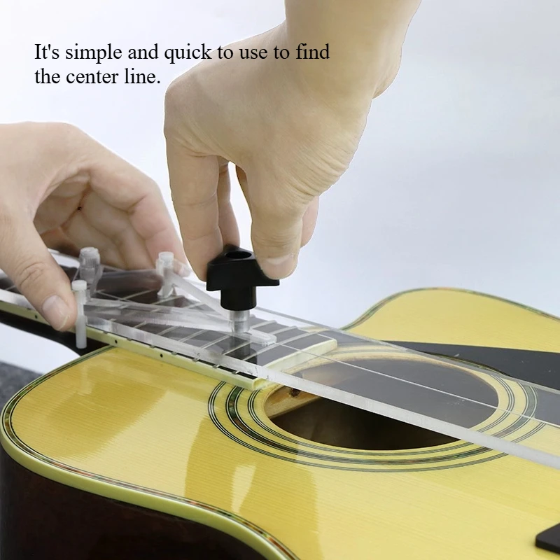 Guitar Fingerboard Instrument Centerline Measuring Ruler  Measuring Centerline  Alignment  Guitar Making Tools