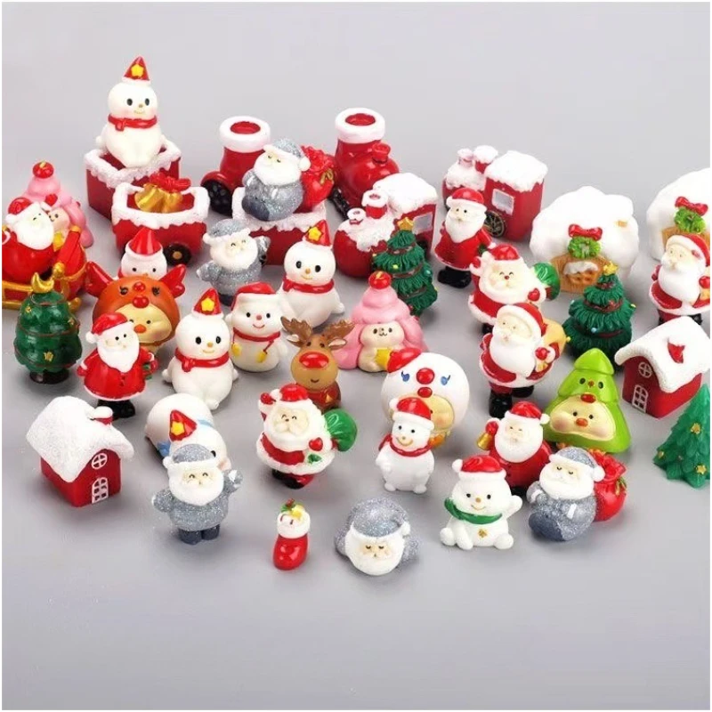 1/3/5 pçs saco cego de natal mini bonito papai noel boneca presente das crianças brinquedo decoração pequeno ornamento presentes de natal para crianças