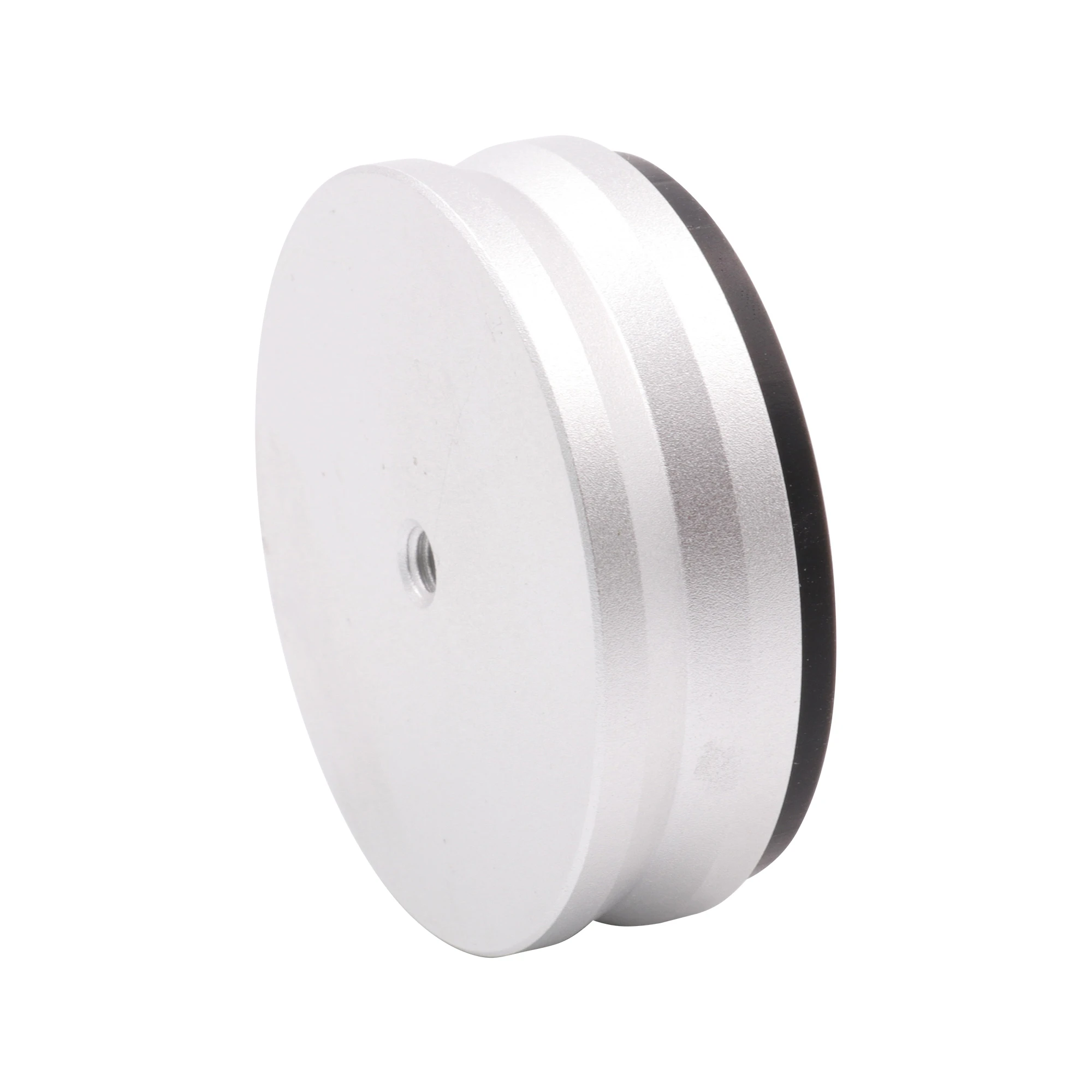 1pc 44x15mm bearbeitete solide Voll aluminium Isolation Füße Stand Pad Kegel Boden Basis für Hifi Audio Amp Lautsprecher Plattenspieler Computer – Detail 8