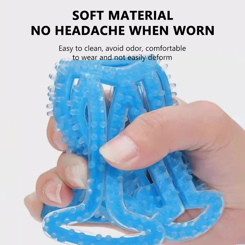 Almofada interna para capacete de motocicleta, almofada flexível de silicone para interior do capacete, protetor interno para capacete de motocicleta