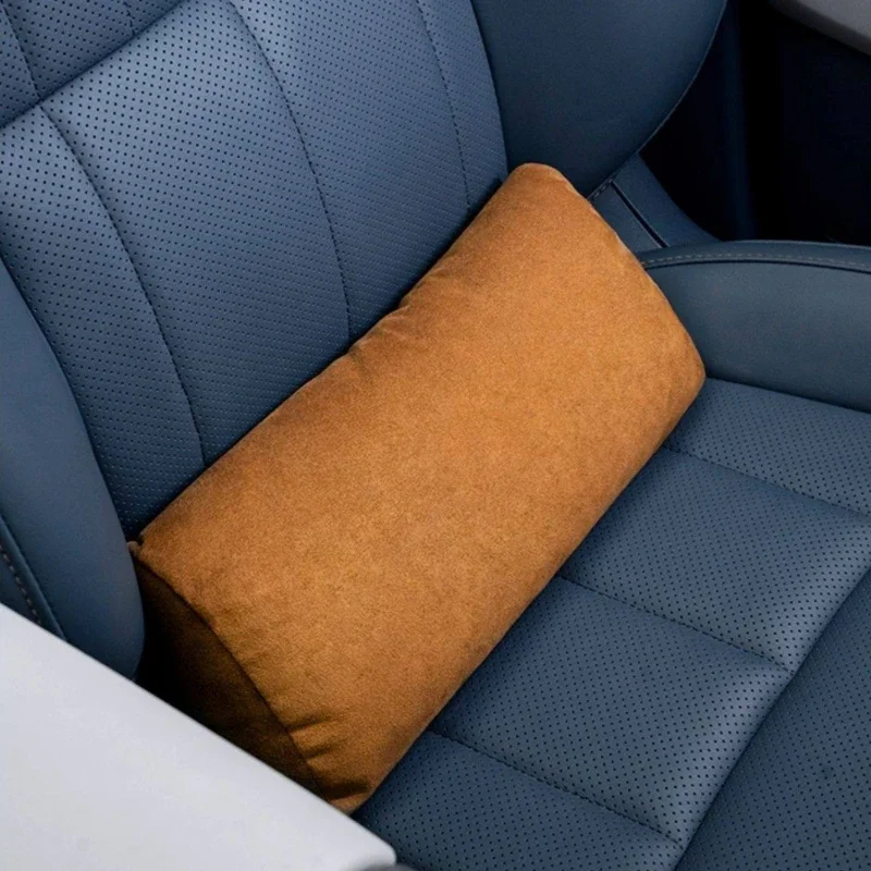 For Changan DEEPAL G318 2024-2025 Dedicated Suede lumbar Support Bolster Car Interior Modified Decorative Accessories