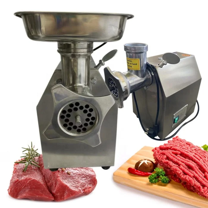 Vancouver Pork Meat Mincing Price Meat Grinder Machine Commercial Mincer Chicken Chopper Beef Cutter Automatic Sausage Stuffer