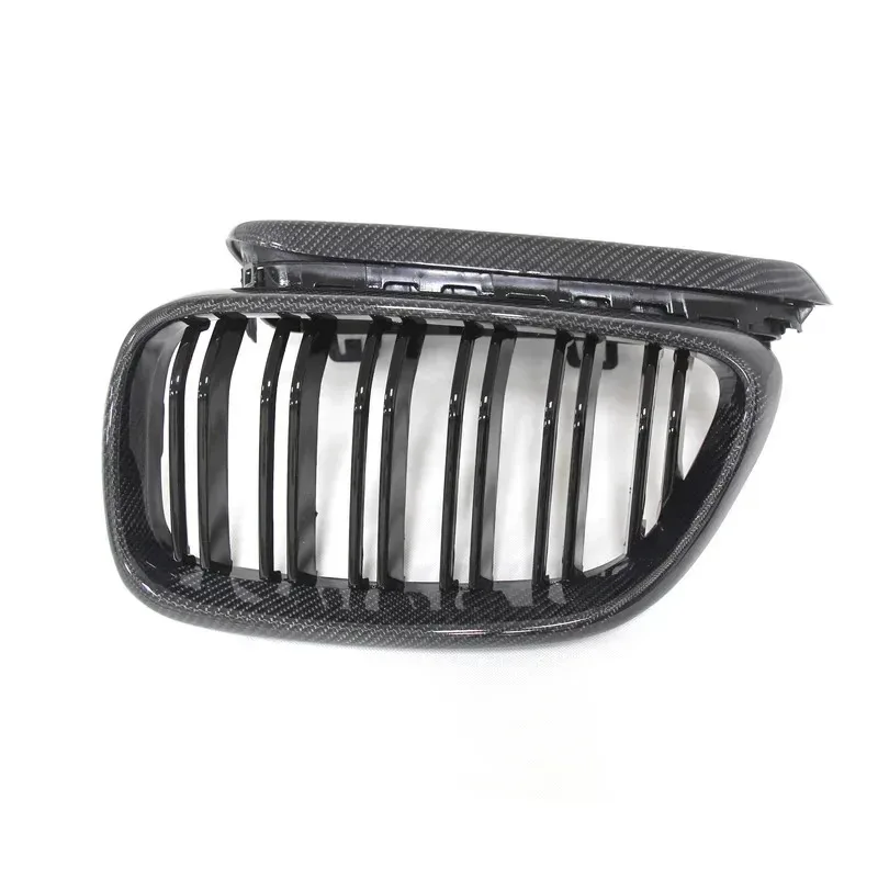 

Carbon Fiber Black Double Line Front Kidney Grille for 2 Series F22 F23 2014-2016 - Front Bumper Grill