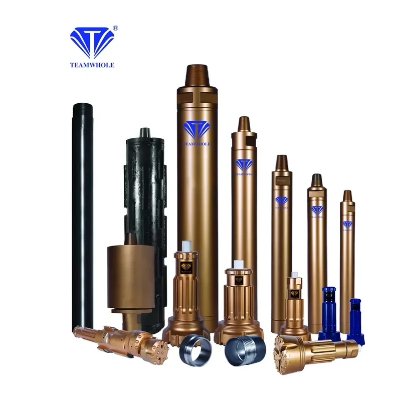 For DTH HAMMER YIJUE Drilling Tool K8 Perforated Impact Hammer for Mining and Deep Hole Applications