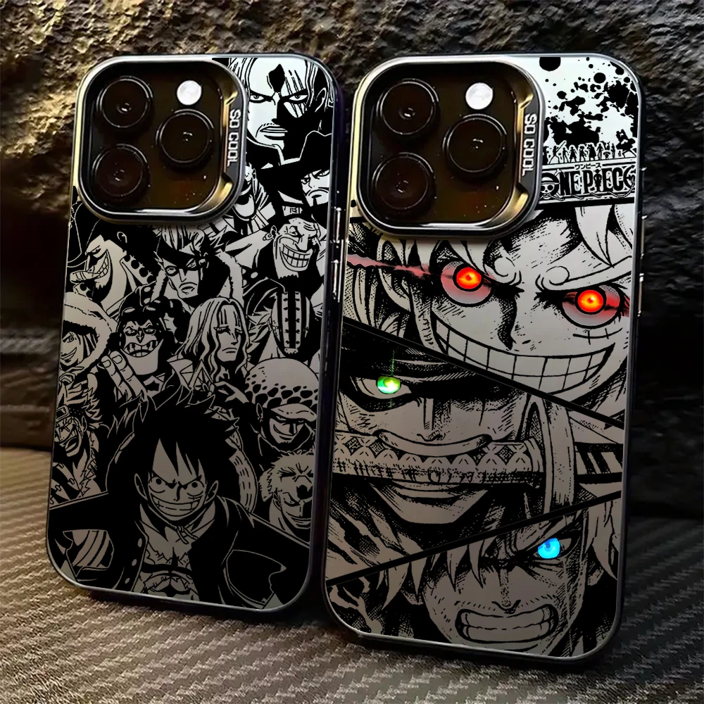 Ones Pieces Luffys Phone Case for Samsung Galaxy S26 S25 S24 S23 S22 S21 Note20 FE Ultra Edge Plus 4G 5G Anti Fall Matte Cover