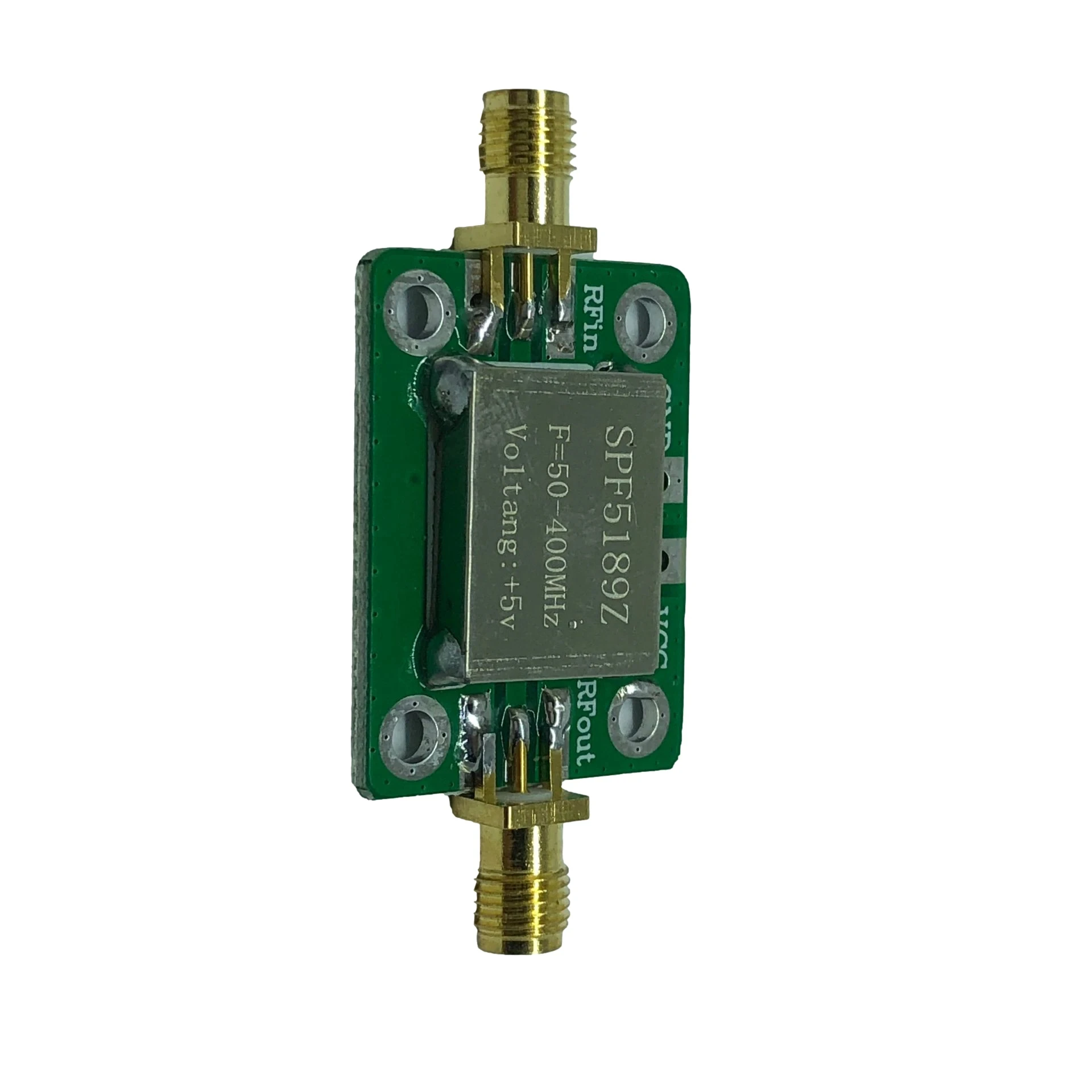 مضخم صوت منخفض الترددات اللاسلكية مع غلاف واقي ، مستقبل إشارة ، SPF5189Z ، RF ، LNA 50-MHz ، NF 0.6dB ، SPF5189