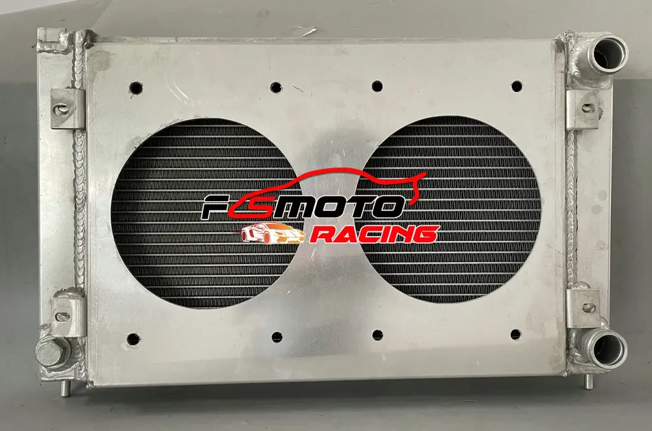 مشعاع ألومنيوم + كفن + مراوح لشركة فولكس فاجن كوررادو شيروكو جيتا جولف GTI MK2 1.8 16V 1986-1992 87 88 89 90 91 92