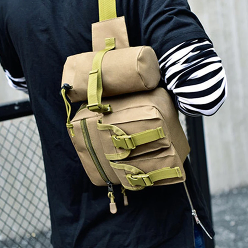 

Waist Pack Bag Lightweight Outdoor Pouch For Hiking Camping Fishing Travel Hunting Multi Pocket Storage