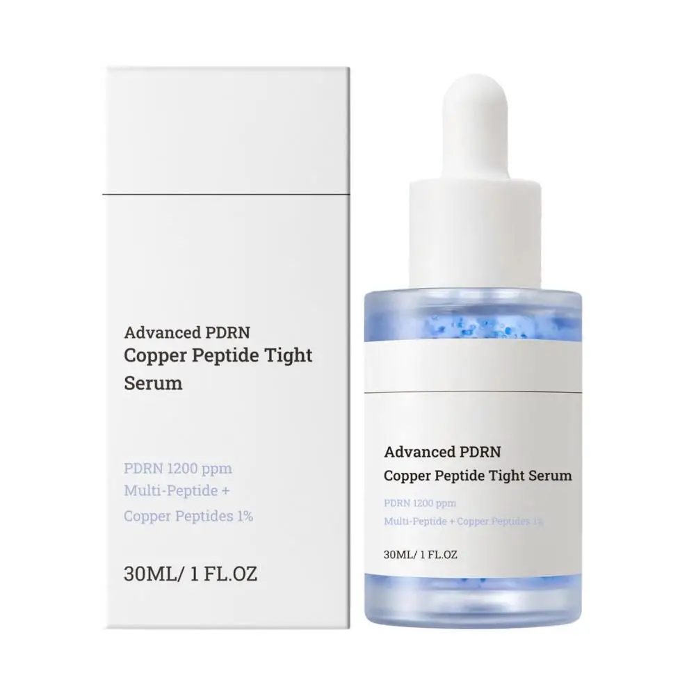 Advanced PDRN Copper Peptide Tight Serum PDRN 1200ppm Multi-Peptide+ 1% Copper Peptides Revitalizes Tired Skin Reduce Fine Lines