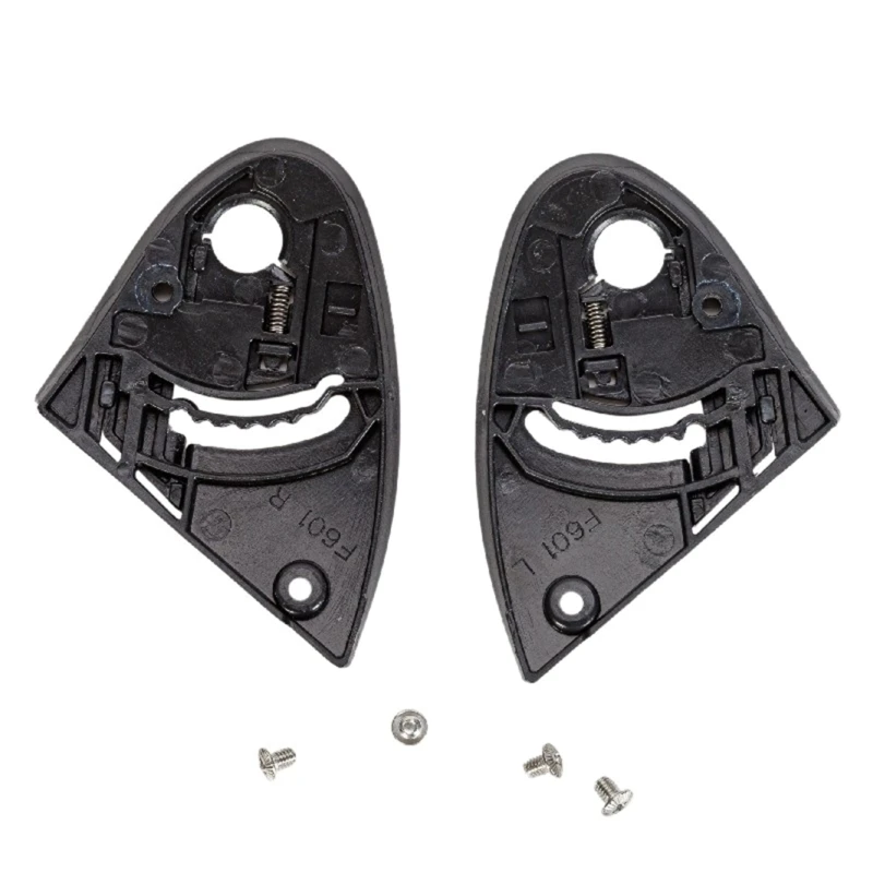 28GB 1 Pair Motorcycle Helmet Visors Mounting Fix Base Plate Lens Holder Bracket Compatible for GXT601 602 DV610