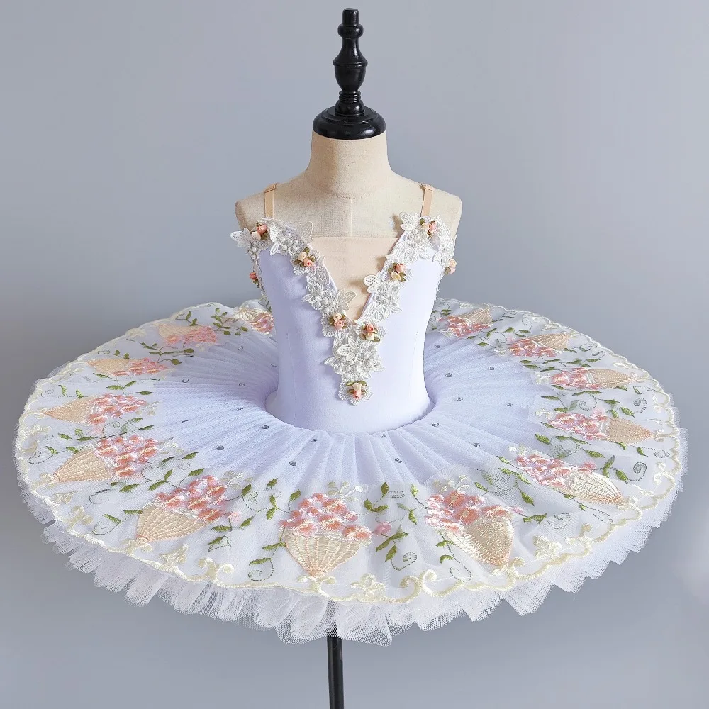 Girls Fashion Ballet Dance Wear Children's Ballet Dress Stage Show Costumes Kids Ballerina Tutu Performance Outfits Ropa De Niña