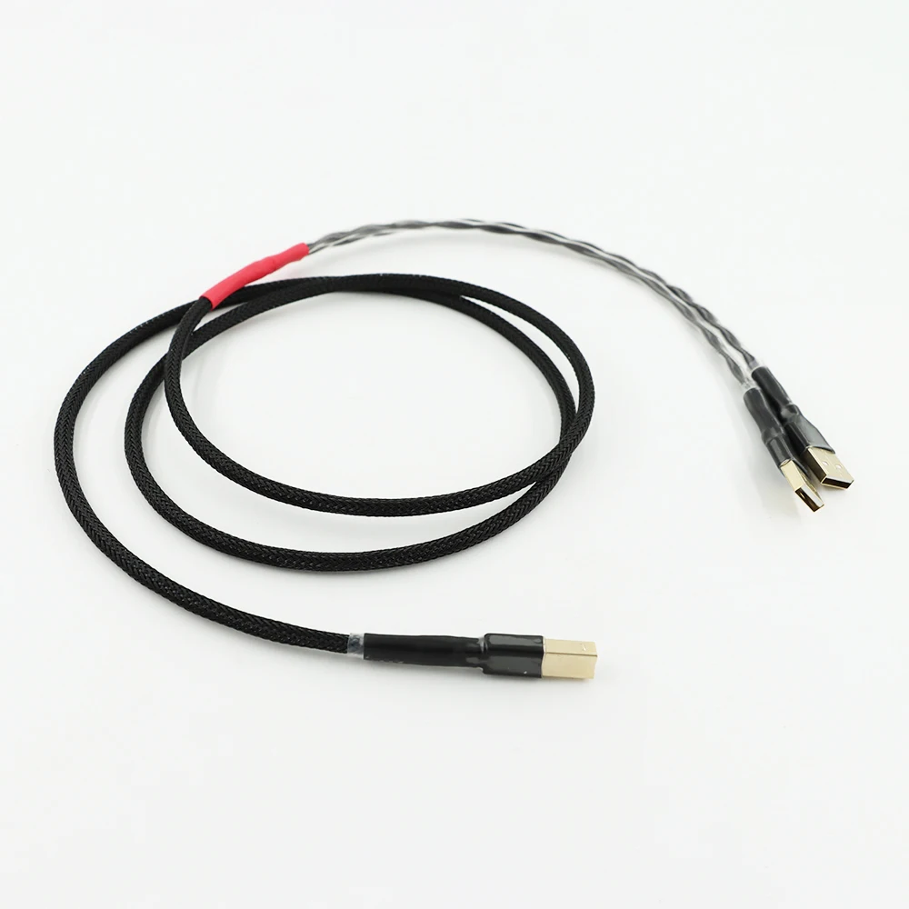 HIFI music ribbon ODIN Odin original leather USB cable USB one point two data cable, power cable version 2.0