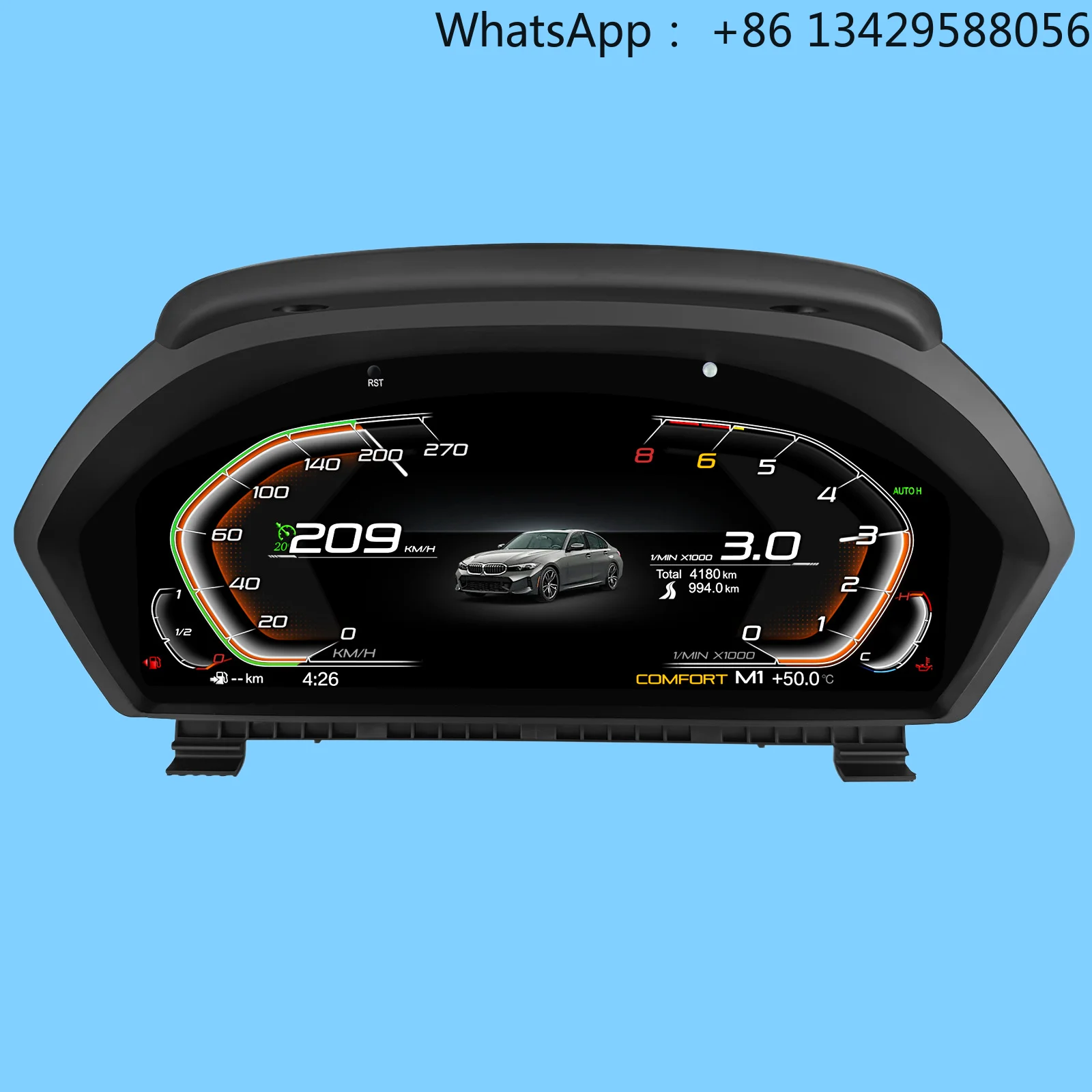 Suitable for BMW 3/4 Series F30/f31/GT-f34/f32/f33/f36 with HUD Interface LCD Instrument Panel