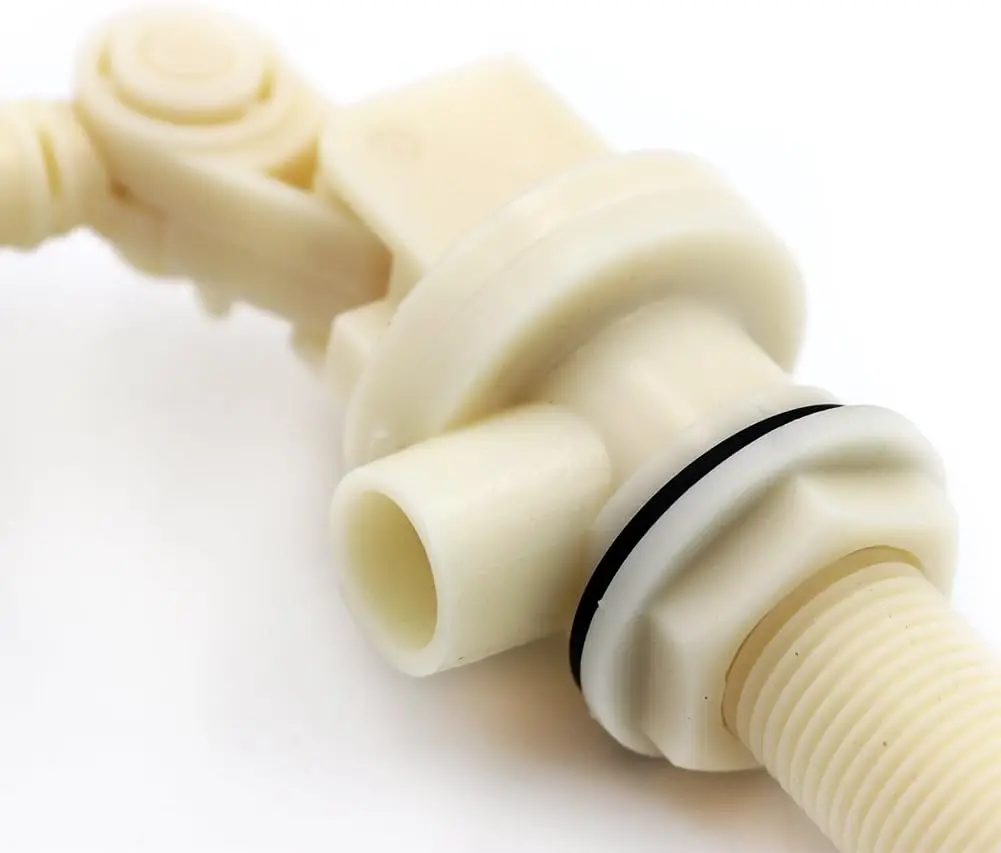 Automatisches Schwimmerventil für Wasserschalen 1/2 Zoll – Robuste, auslaufsichere Tränke für Rinder, Pferde, Ziegen, Schafe, Schweine, Hunde und andere Nutztiere – Detail 4
