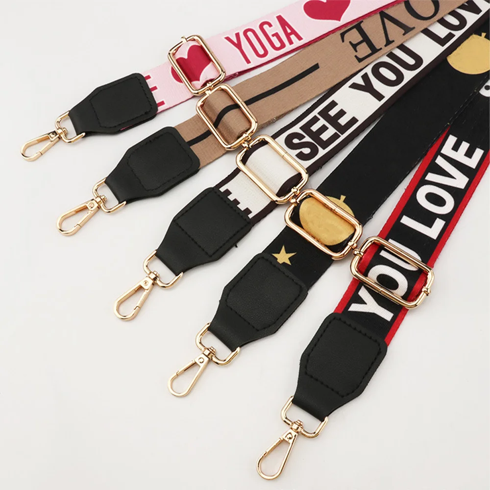 

Shoulder Straps Fashionable And Trendy Letter Prints Durable And Sturdy Adjustable And Replaceable Versatile And Multi Color