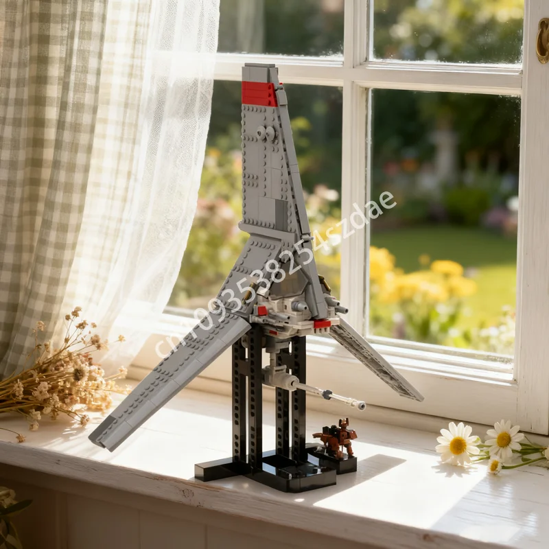 

795pcs MOC T Skyhopper Star Battle UCSed Model Building Blocks Architecture Assemble Christmas Gift DIY Toy Idea Brick Kids