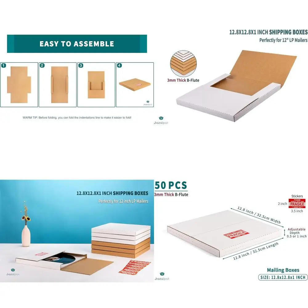 50-Count 12 Vinyl R…