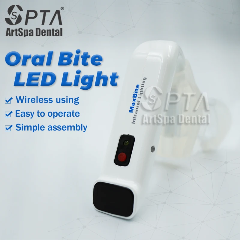 

Dental Intraoral 5 Lamp Beads Light Wireless Suction Block Bite LED Lighting System Lamp Three Levels Of Brightness Medical Tool