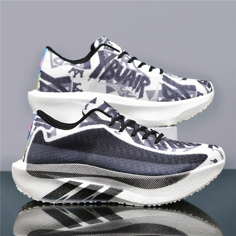 

NEW Running Shoes Casual Carbon Board Marathon Men Sports Breathable Lightweight Women's Comfortable Athletic Antiship Sneakers