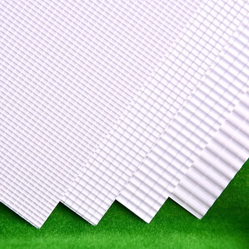 

1:100 масштабная плитка на крышу из АБС-пластика, реалистичные гофрированные черепицы для архитектурной диорамы и настольного здания, модель DIY Craft