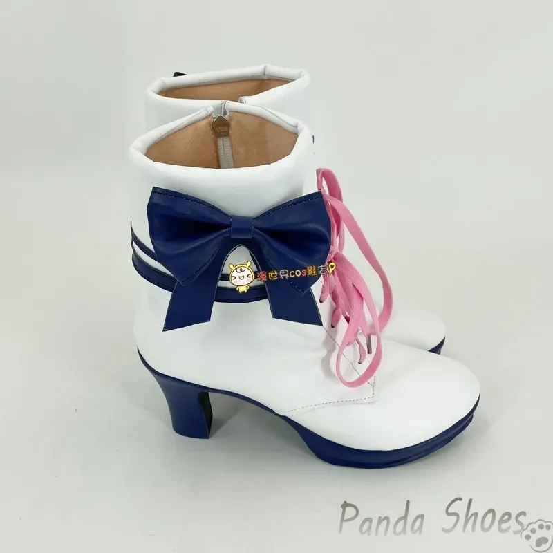 Zapatos de Cosplay Lovelive Aqours, botas de Anime Cos, cómic Takami Chika Sakurauchi Riko, accesorios de vestuario, zapatos para Con Halloween