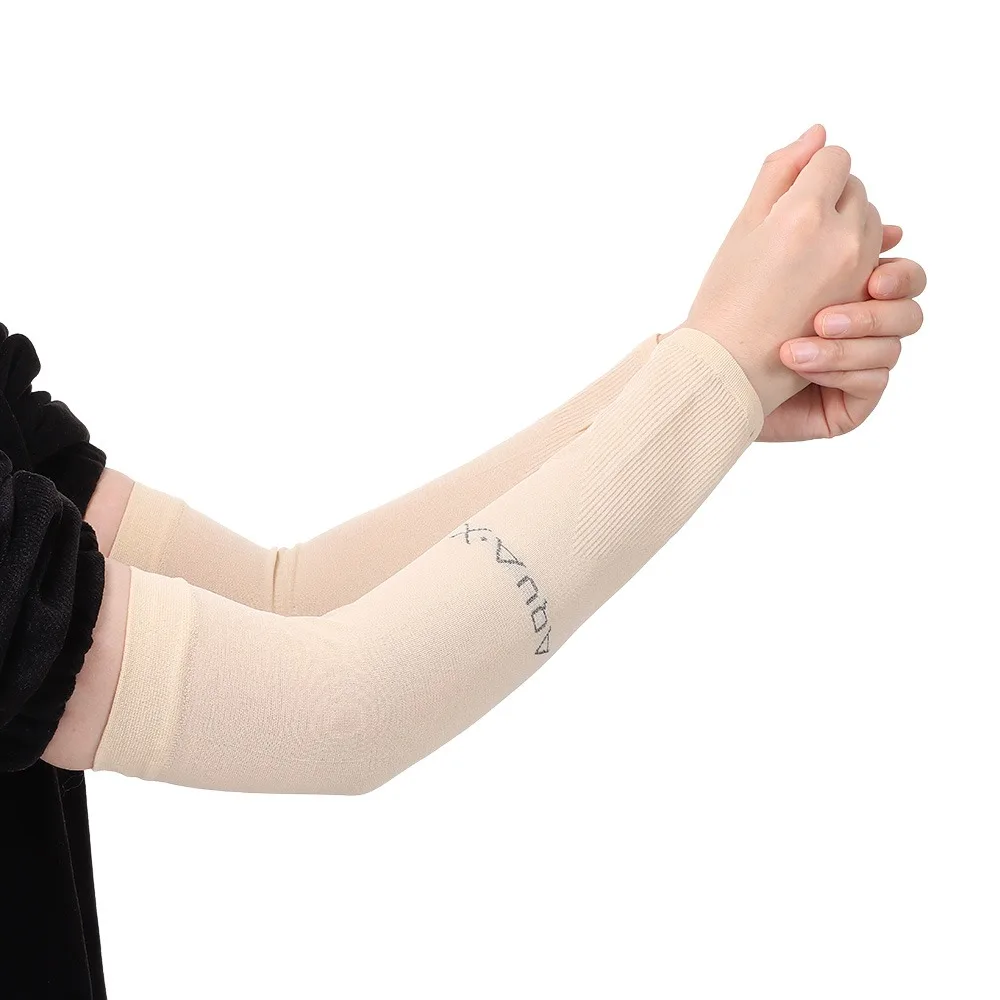 

Breathable Sun Protection Sleeves Elastic Summer Cooling Cycling Sun Protection Arm Muffs Anti-UV Quick Drying Driving Sleeves