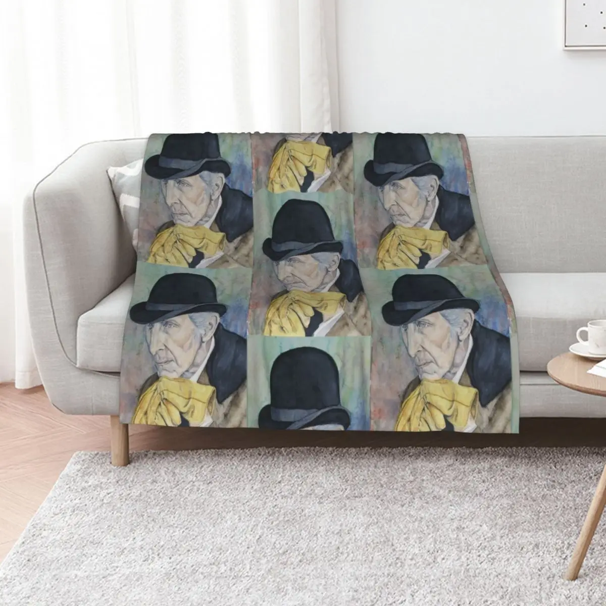 Peter Cushing Throw Blanket blankets ands Bed Fashionable Soft Big Tourist Sleeping Bag Winter beds Blankets