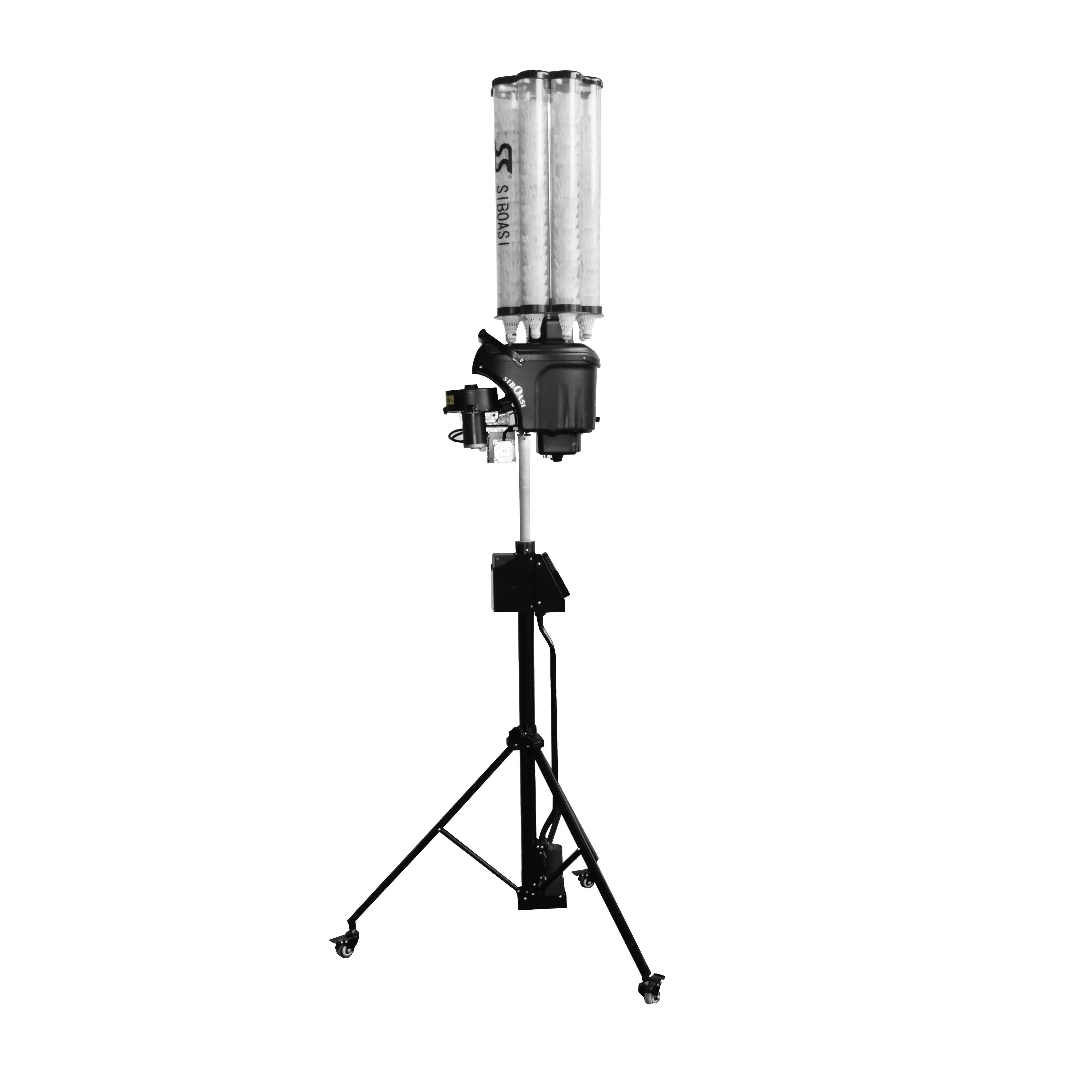 

B2202A SIBOASI Latest Badminton Shuttle Machine Feeder with APP Operation