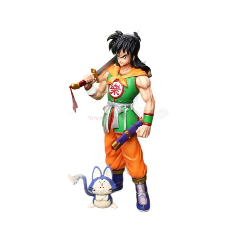 32 cm Dragon Ball Anime Charakter Yamcha Stehend Halten EINEM Messer PVC Action Figure Sammlung Decorati Figur Modell Ornamente