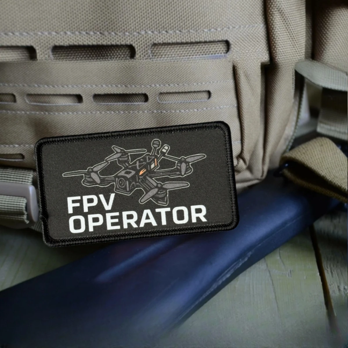 Тактический патч FPV Operator Morale с принтом дрона, нашивка на липучке для одежды, военной формы, армейских рюкзаков, уличного снаряжения