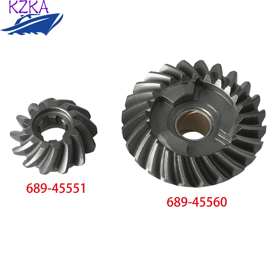 689-45551 689-45560 GEAR Kit For Yamaha Outboard Motor 2 Stroke 25HP 30HP Forward Gear 689-45560 Pinion 689-45551 Boat Engine