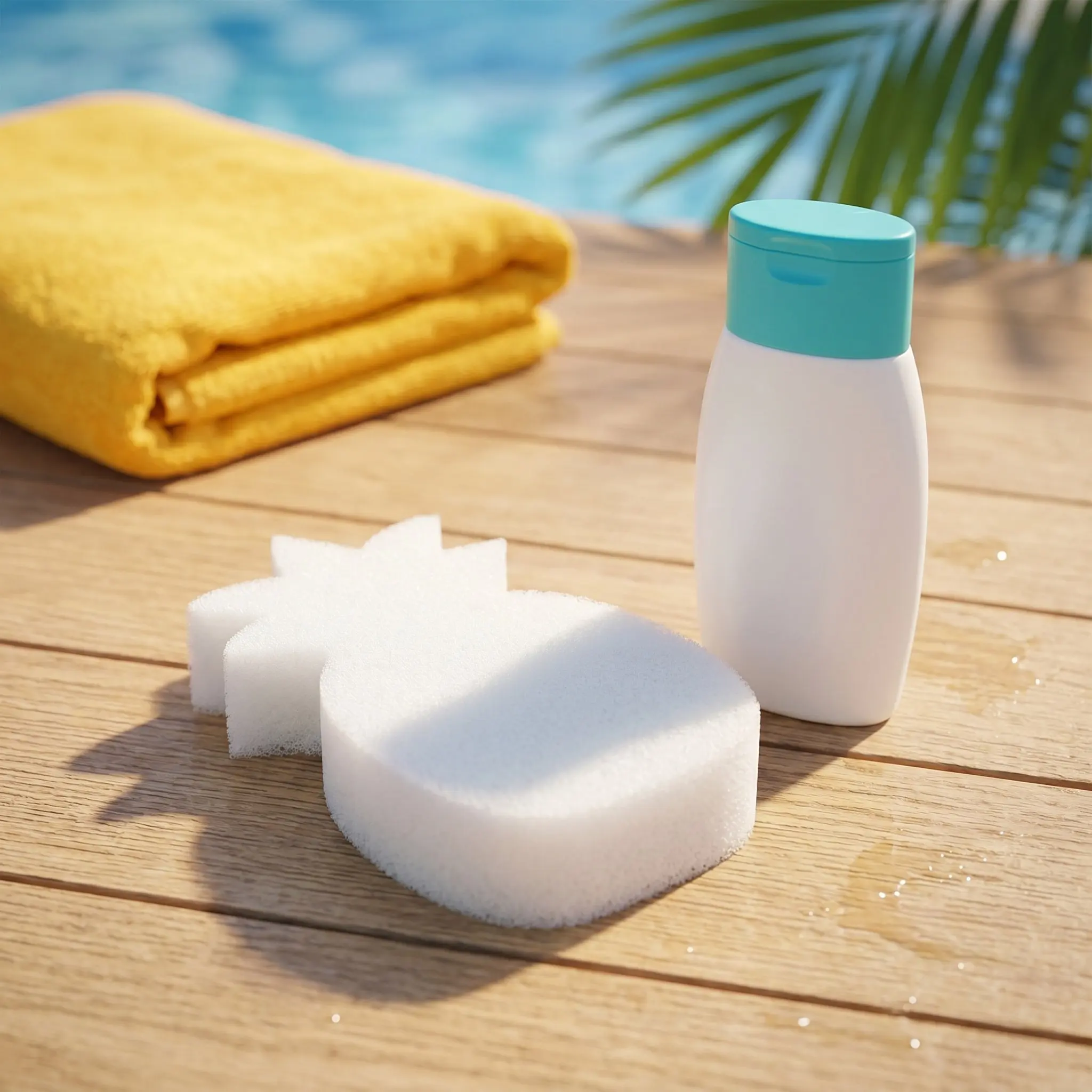 Pool Oil Absorbing Sponges 20 Pack High Density Hot Tub Spa Grease Scum Remover Surface Cleaner