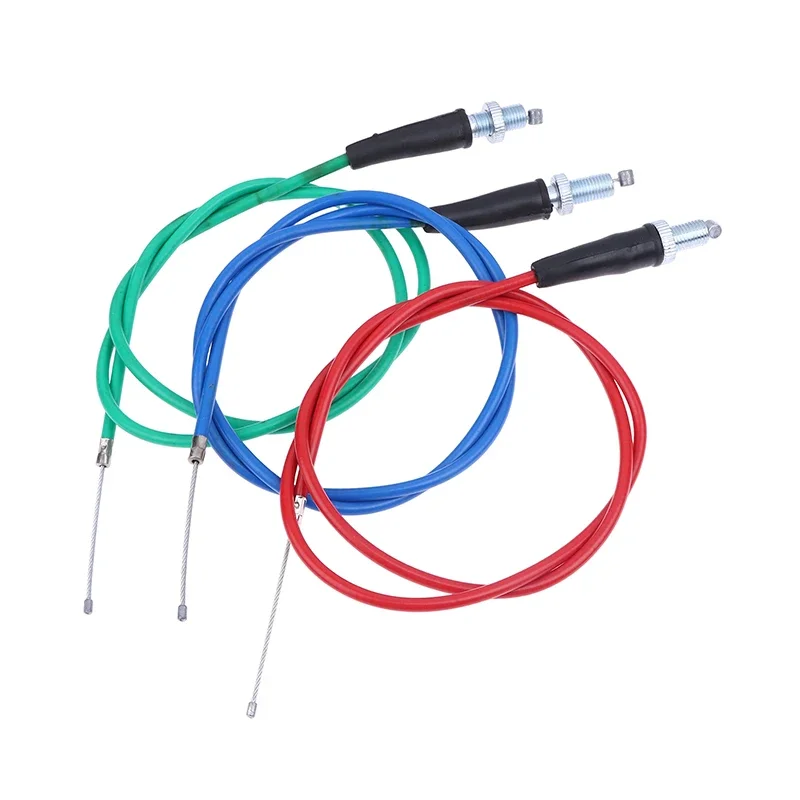 1 قطعة دراجة نارية عالمية مسرع اتصال مستقيم كابل خنق 900 مللي متر