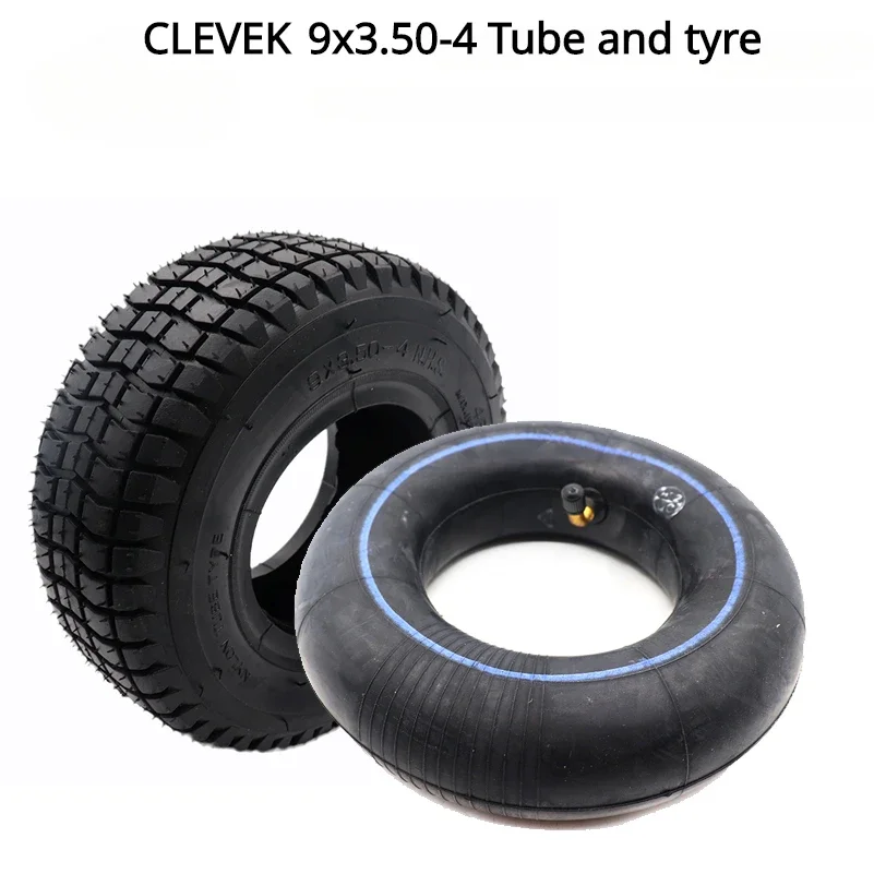 9 Inch 9x3.50-4 Pneumatic Tire 9x3.5-4 Tyre for Electric Tricycle Elderly Ecooter Go Kart Mobility Scooter tire