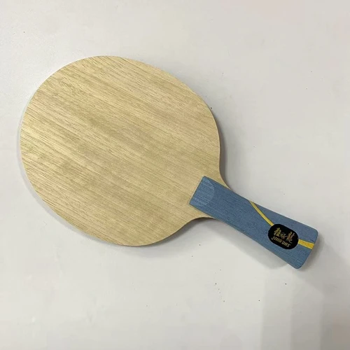 Imagen 1 del producto DIY W968 Hurricane Long V palo de tenis de mesa Offense paleta de Ping Pong fibra mezclada amarilla y negra hoja de carbono ZL para deportes