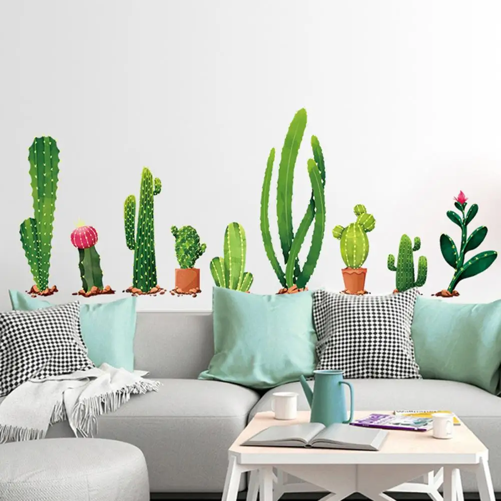 Wall Sticker for Home PVC Decal Waterproof Eco-friendly 2Pcs/Set for Home