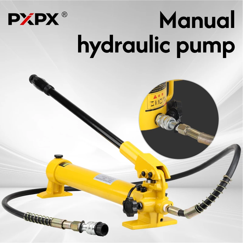 

PXPX High Pressure Hydraulic Hand Pump Manual CP-700 Industrial Grade Pressure Pump for Split-type Tool
