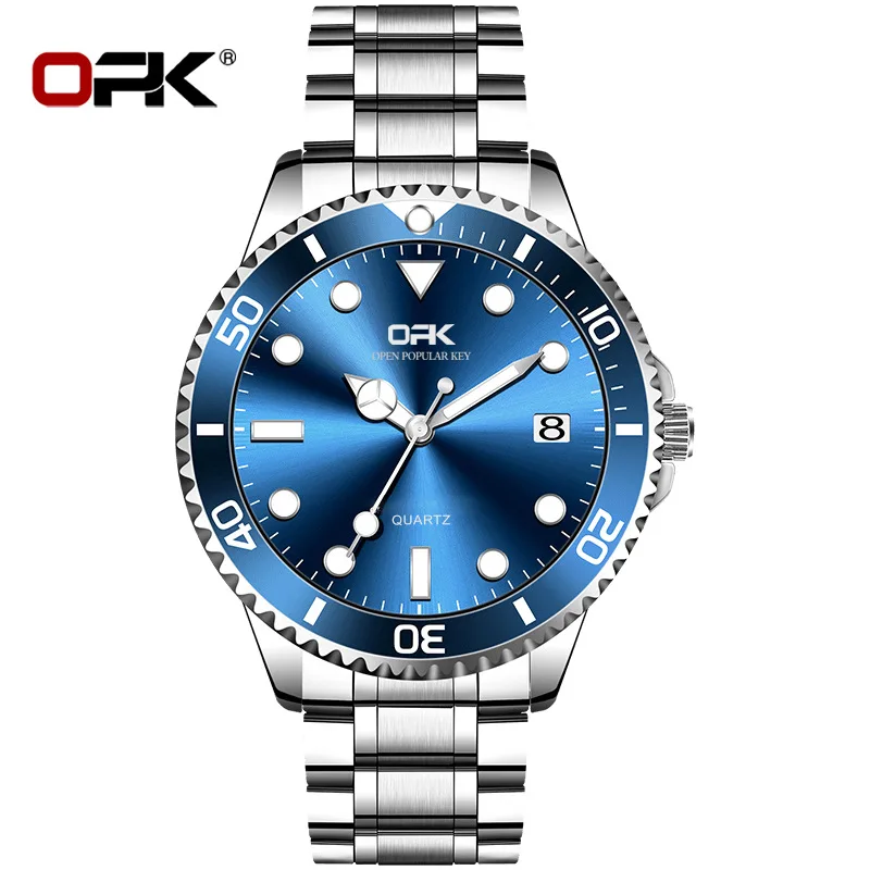 

OPK brand watch manufacturers wholesale selling luminous quartz watch men's watch fashion men's watch