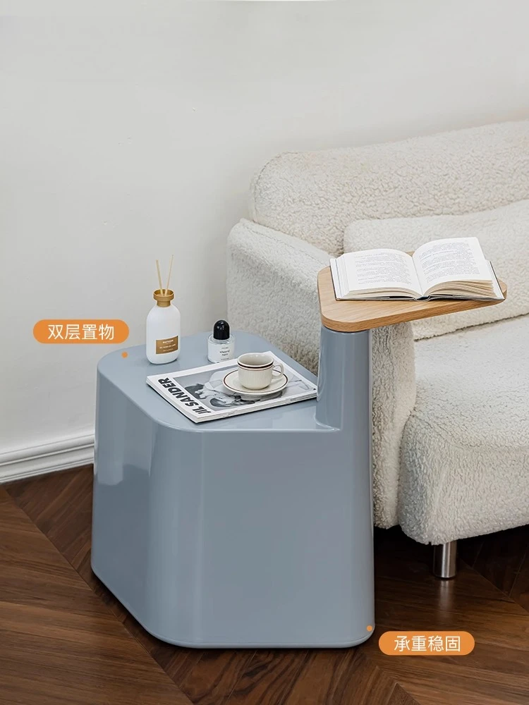 *a forScandinavian Swivel Luxury Ottoman - Rotatable Creative Side/Table*