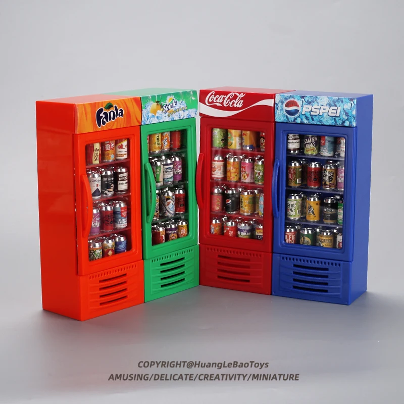 

Mini Simulation Cola Freezer Refrigerator Model Decoration for 1/10 RC Crawler Car AXIAL SCX10 TRX4 Defender RC4WD D90 Diy Parts