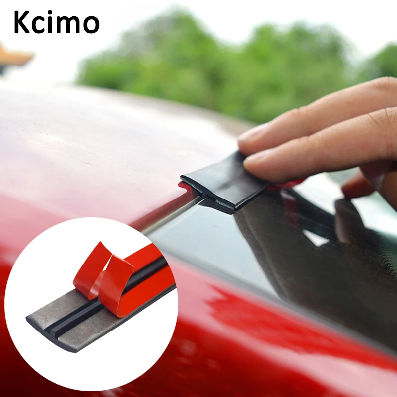 Kcimo Rubber Car Seals Edge Sealing Strips Auto Roof Windshield Car Sealant Protector Anti-collision Strip Window Seals