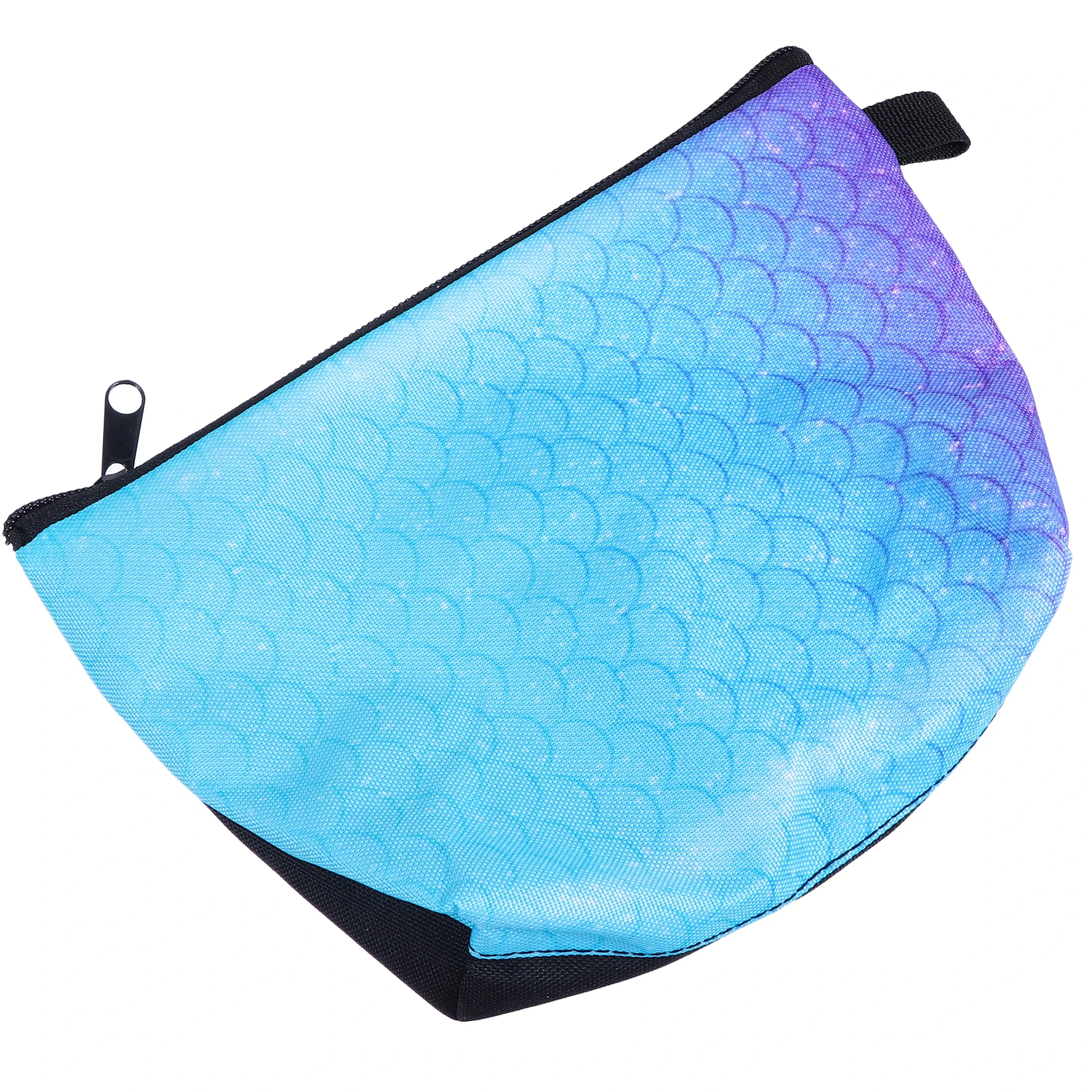 

Mermaid Scale Makeup Large Capacity Travel Toiletry Bag Women Cute Organizer Storage Bag Polyester Material Lightweight
